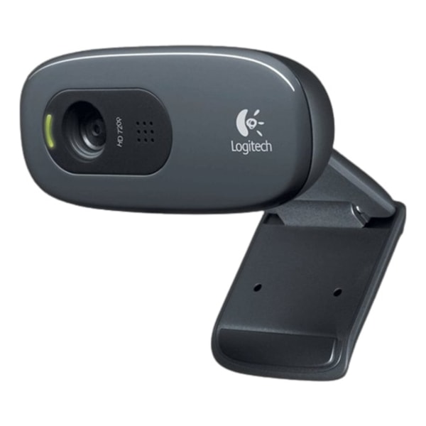 Logitech HD WEBCAM C270 720i Sort