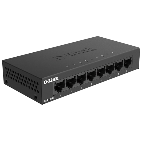 D-Link DGS-108GL 8-Port Gigabit Switch