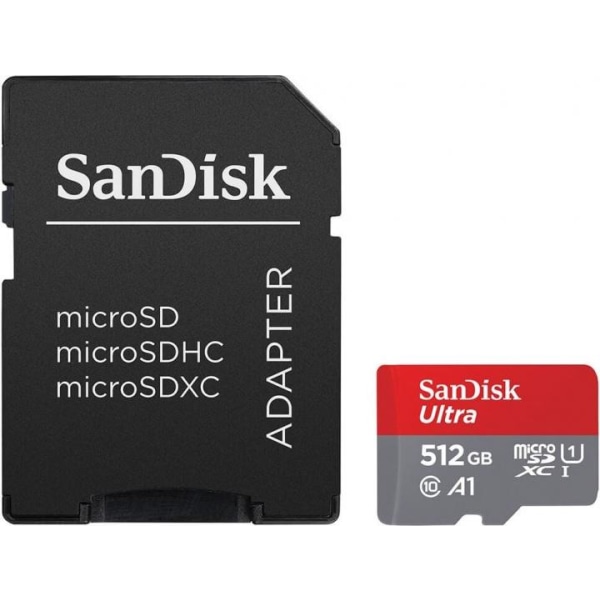 SanDisk Ultra Minneskort microSDXC, 512GB