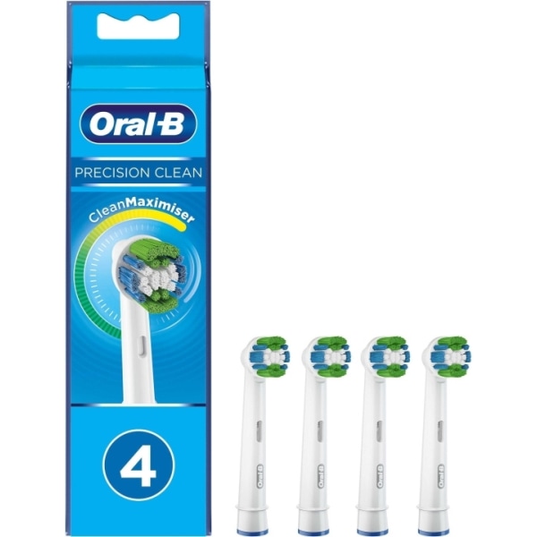 Oral B Precision Clean - erstatningsbørste, 4 stk