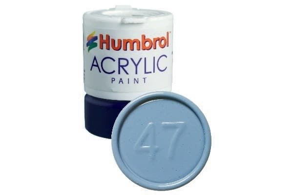 Acrylic maling Sea Blue 12ml - Blank - replacement Blå