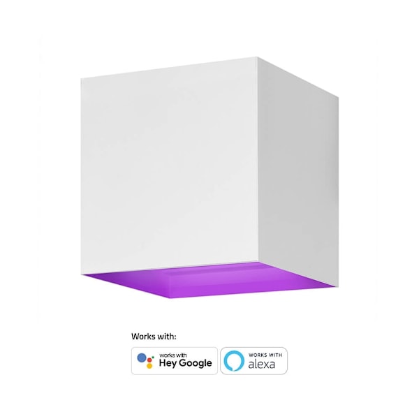 Hombli Outdoor Smart Light Wallmount RGB CCT White