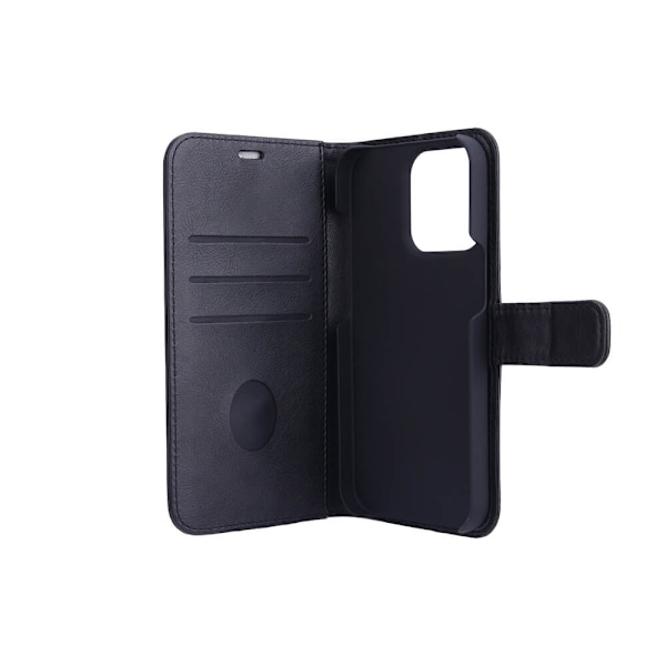 RADICOVER Strålingsbeskyttende Wallet PU iPhone 13 Pro Flipcover RFID Sort Svart