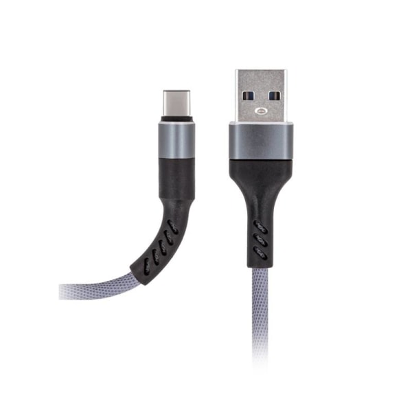 MXUC-01 USB-C Kabel (2A) Fast Charge, Grå