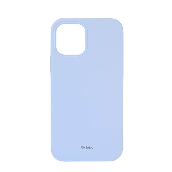 ONSALA Mobilskal Silikon Light Blue - iPhone 12 / 12 Pro Blå