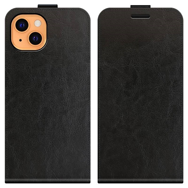Flipfodral i PU-läder för iPhone 13 Pro Max, Svart Svart