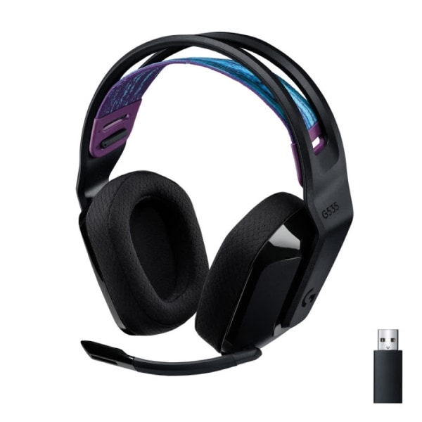 Logitech G535 LIGHTSPEED Wireless Gaming Headset, Black