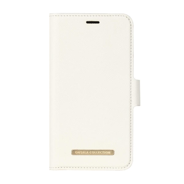 Onsala Mobilfodral Saffiano White - iPhone X/XS Vit