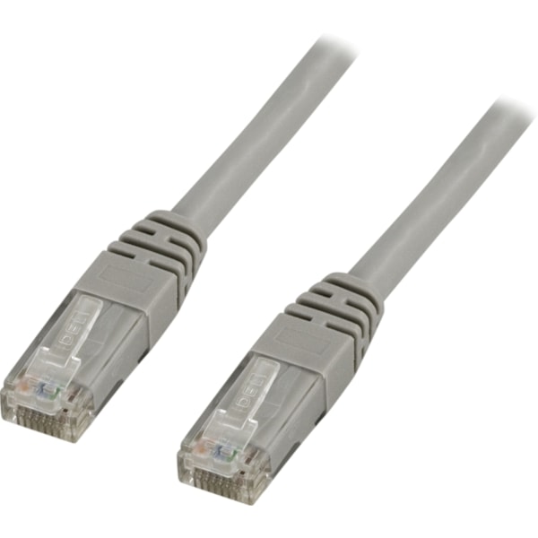 Deltaco U/UTP Cat5e patch cable 25m, 100MHz, grey