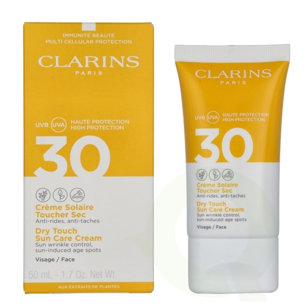 Clarins Dry Touch Sun Care Cream SPF30 50 ml Ansigt, til al hud
