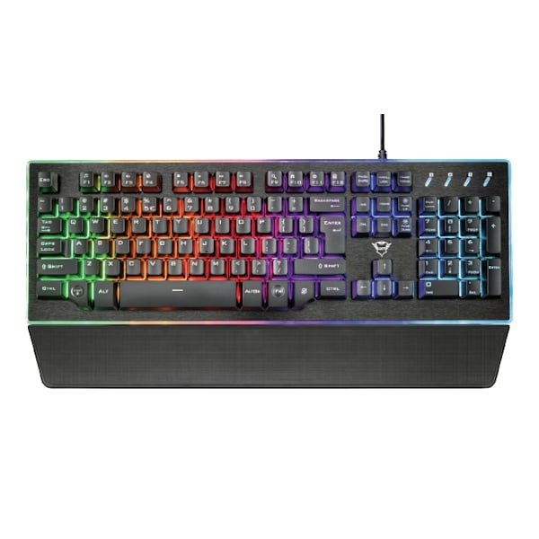 Trust GXT 860 Thura Semi-mechanical LED Tangentbord