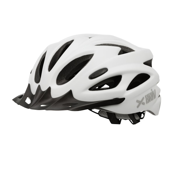 Cykelhjälm Briv BR1M - Inmold Std Mattvit, Medium