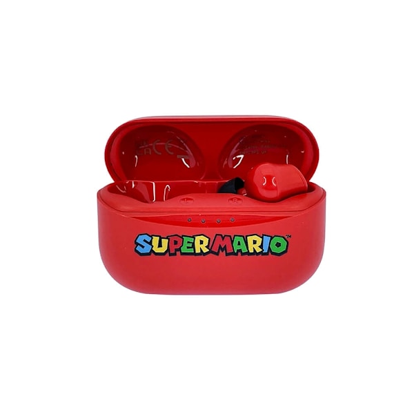Super Mario Headphone In-Ear TWS Red Röd