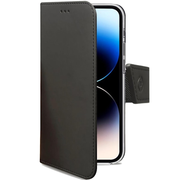 Celly Wallet Case iPhone 14 Pro Svart Svart