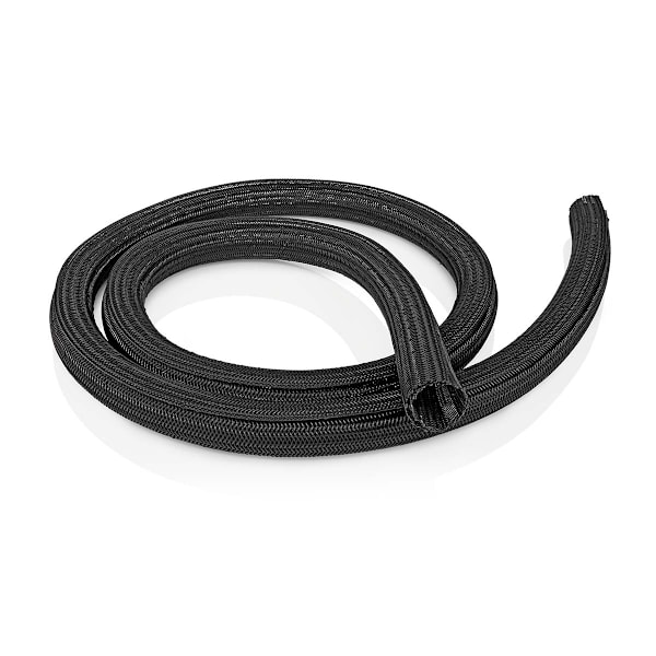 Nedis Kabel Management | Ærme | 1 stk. | Maksimal tykkelse på kabel: 30 mm | Nylon | Sort