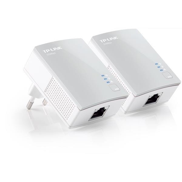 TP-LINK AV 500 Nano Powerline Adapter Starter Kit,vit (TL-PA4010KIT) Hvid