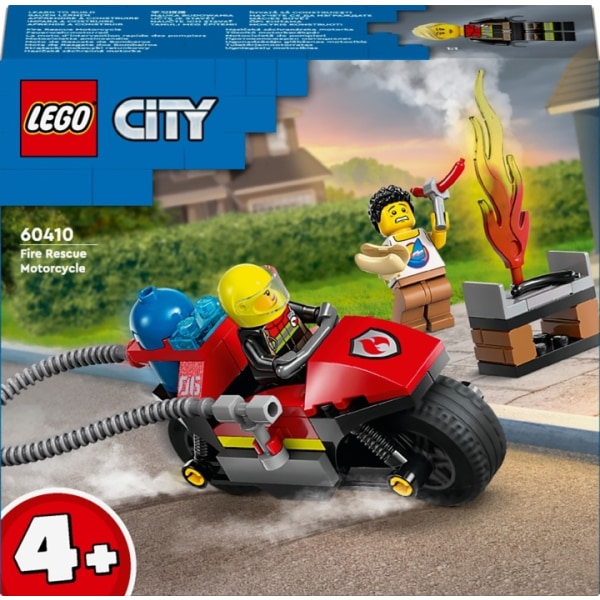 LEGO City Fire 60410  - Brandräddningsmotorcykel