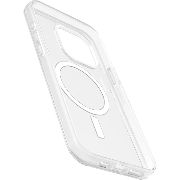 Otterbox Symmetry Clear for MagSafe -suojakuori, iPhone 15 Pro Max, kirkas Transparent