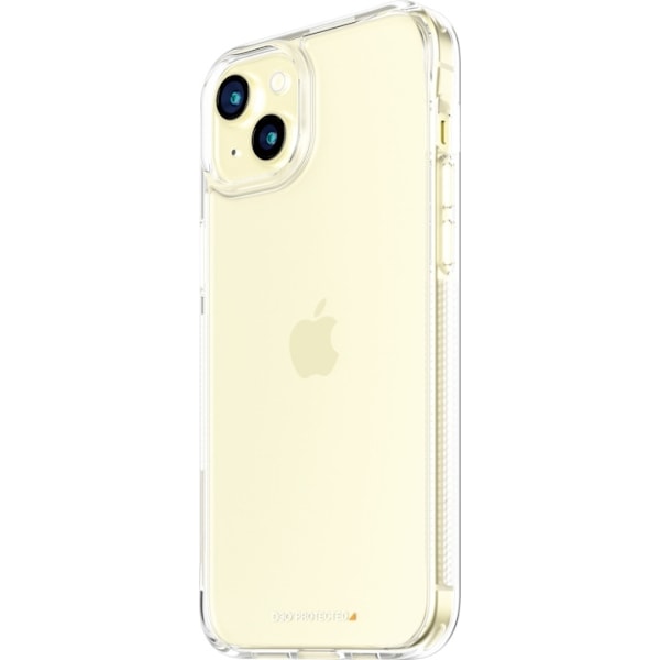 PanzerGlass HardCase with D3O -suojakotelo, iPhone 15 Plus Transparent