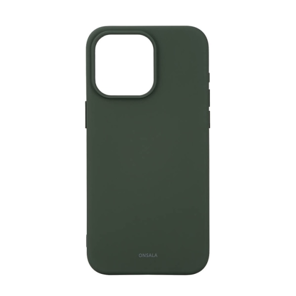 ONSALA Mobilskal med Silikonkänsla MagSeries Olive Green - iPhon Grön