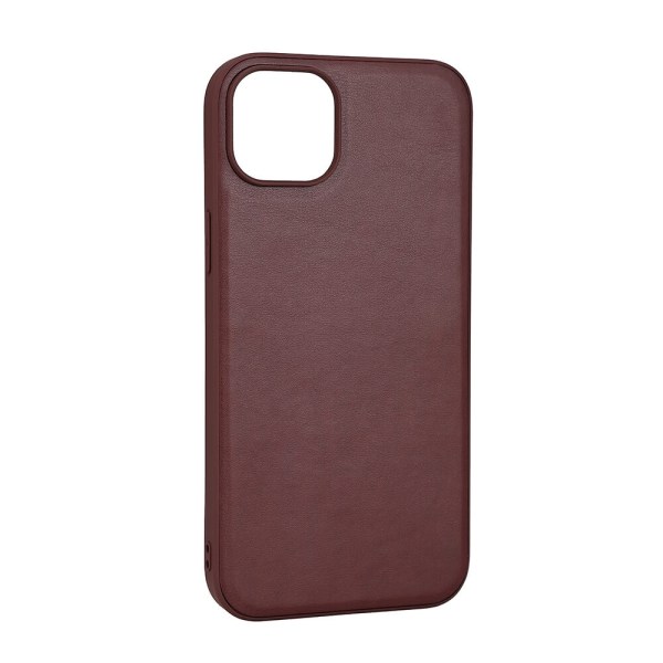 Buffalo Cover PU MagSeries Sort - iPhone 15 Plus Brun