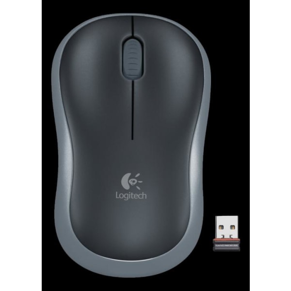 Logitech Wireless Mouse M185 - black/grey