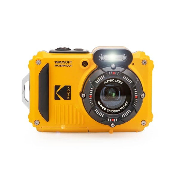 Kodak Digital Camera Pixpro WPZ2 5x WP 16MP wifi Yellow