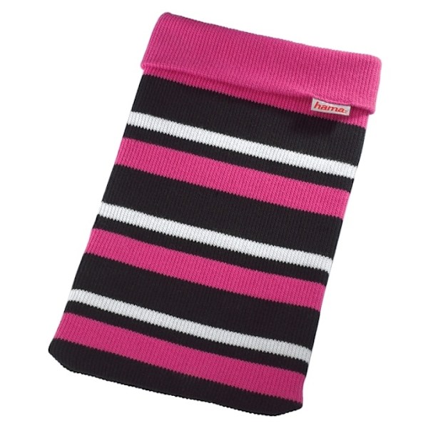 HAMA Netbook/Tablet Sleeve Glove 10,2\" Rosa Sort Hvid