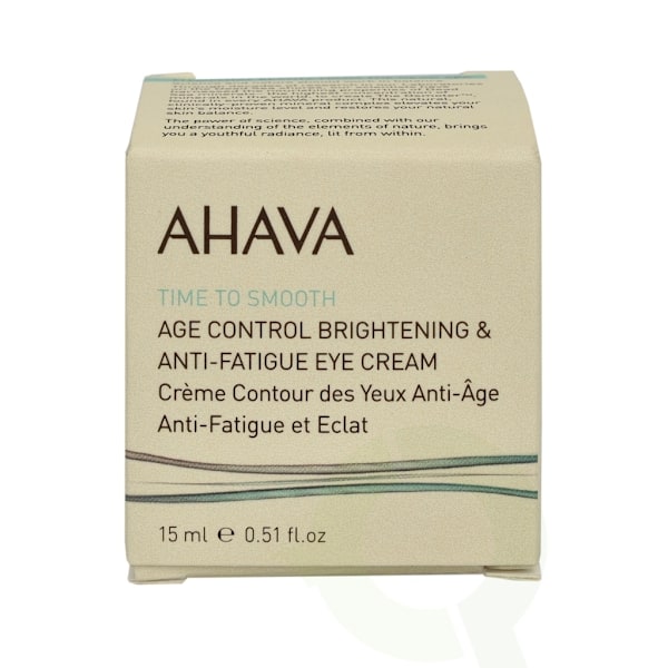 Ahava T.T.S. Age Control Bright. & Anti-Fatigue Eye Cream 15 ml