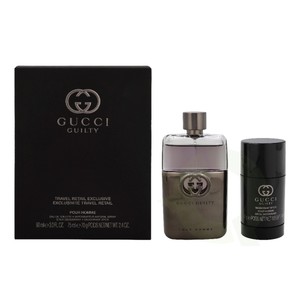 Gucci Guilty Pour Homme Giftset 165 ml, Edt Spray 90ml/Deo Stick