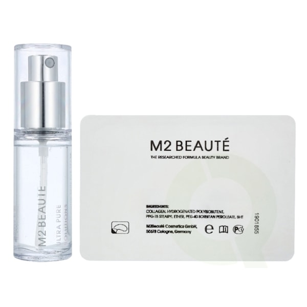 M2 Beaute Hybrid Second Skin Eye Mask Collagen Set 30 ml Activator 30ml + 7 Eye Contour Patches