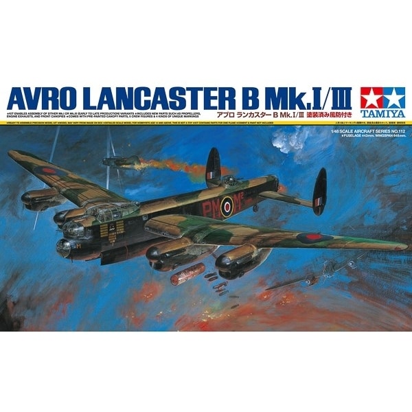 Tamiya 1/48 Landcaster B Mk.I/III