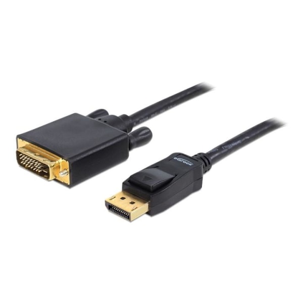 Delock Cable Displayport 1.2 male > DVI 24+2 male passive 2 m bl