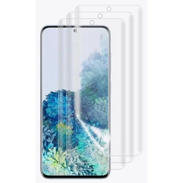 3-pack 3D Galaxy S20 Plus näytön suojat UV Nano Optic super liima Transparent