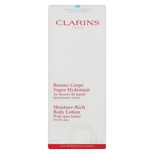 Clarins Moisture-Rich Body Lotion 200 ml With Shea Butter - For
