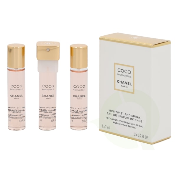 Chanel Coco Mademoiselle Intense Gift Set 21 ml, 3x Edp Spray Ref
