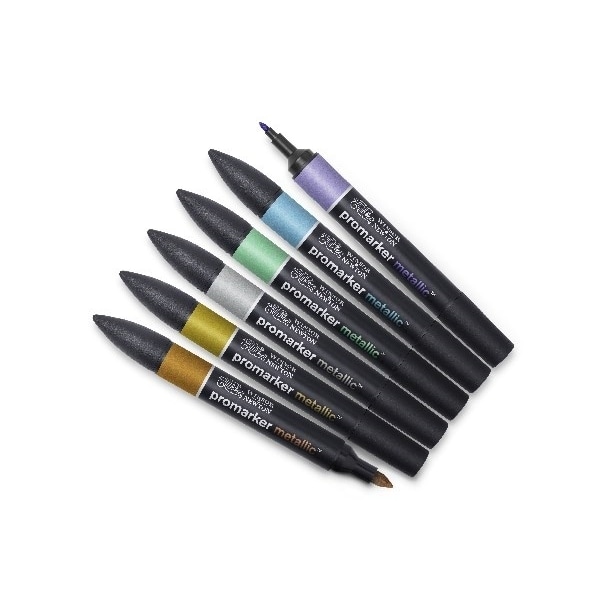 WINSOR Promarker Metallicmarker set 6pcs