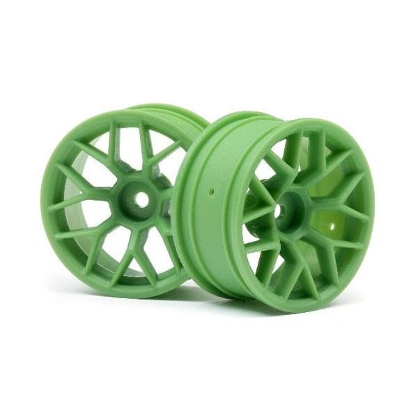 RTR Wheel 26Mm Green (6Mm Offset/2Pcs)