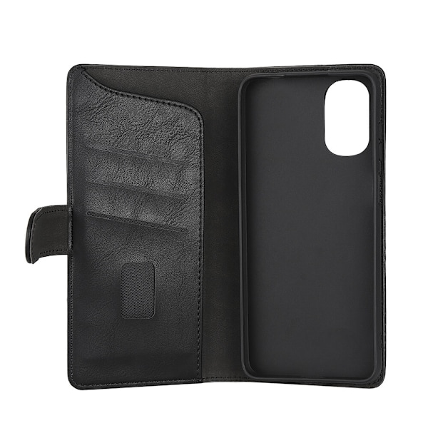 GEAR Wallet Sort - Motorola Moto G22 Svart