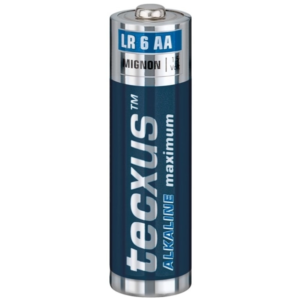 tecxus LR6/AA (Mignon) batteri, 4 st. blister alkaliskt manganba