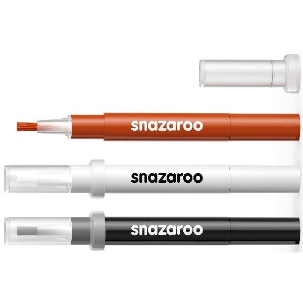 SNAZAROO Sminkefarve penselmaling 3stk. sort/hvid/orange