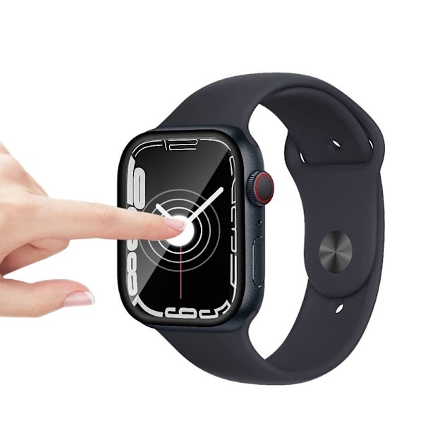 Apple Watch 7:n 45 mm:n karkaistu lasinen näytönsuoja