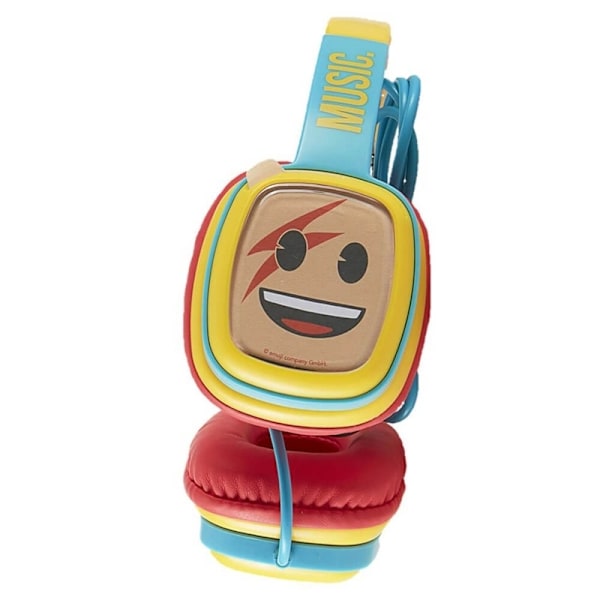 EMOJI Høretelefoner On-Ear Junior 85db Emoji Blå/Gul Blå