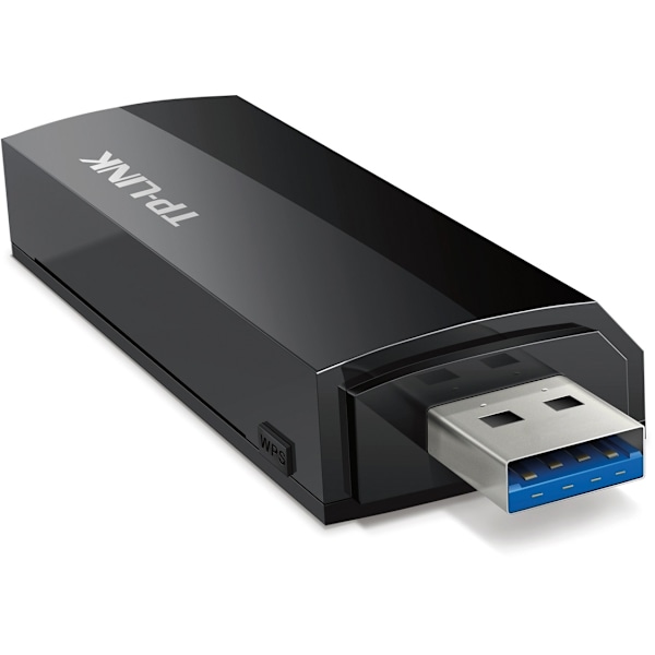 TP-Link AC 1200 Trådløs USB-adapter, Dual Band, 802.11b/g/n/ac, sort
