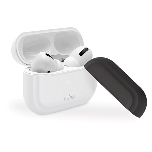 Puro Silicon Case för AirPods Pro, Vit