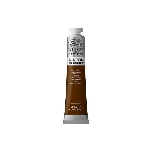 Winton Oil Col 200Ml (03) Burnt Umber 076