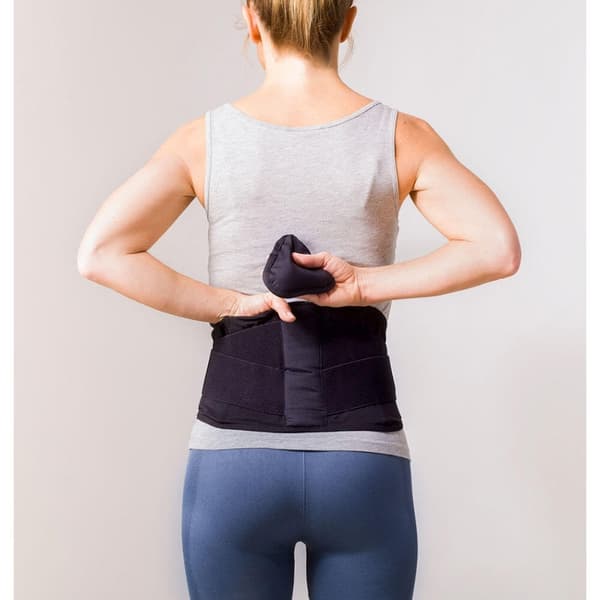 SWEDISH POSTURE Stabilize Ländryggsbälte med värmedyna S