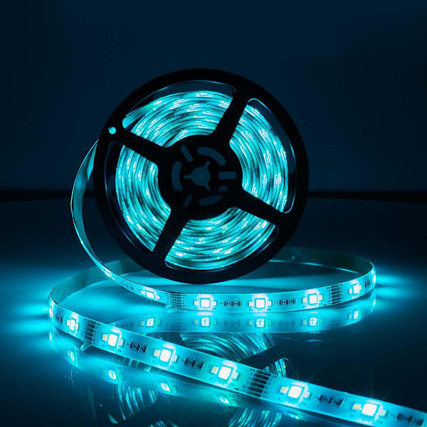 Nedis SmartLife LED-Remsa | Wi-Fi | Kall Vit / RGB / Varm Vit | SMD | 5.00 m | IP44 | 2700 - 6500 K | 960 lm | Androidâ„¢ / IOS