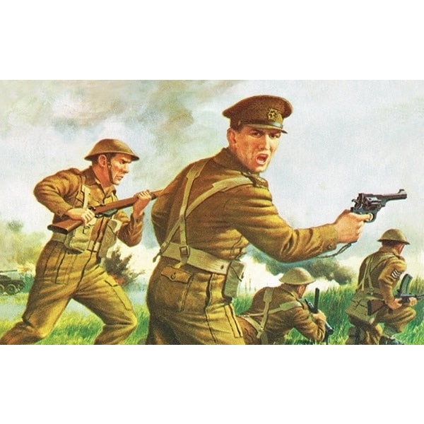 Airfix WWII British Infantry Oliv