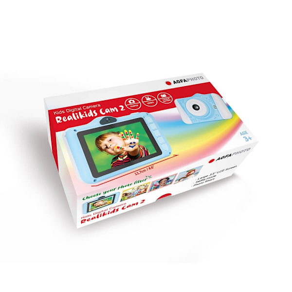Agfa PHOTO Digital Camera Realikids 2 CMOS 10MP Blue